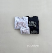 韓国子供服 / 26Autumn / Blackbean / グロリースウェットTシャツ / 秋服 *mom*