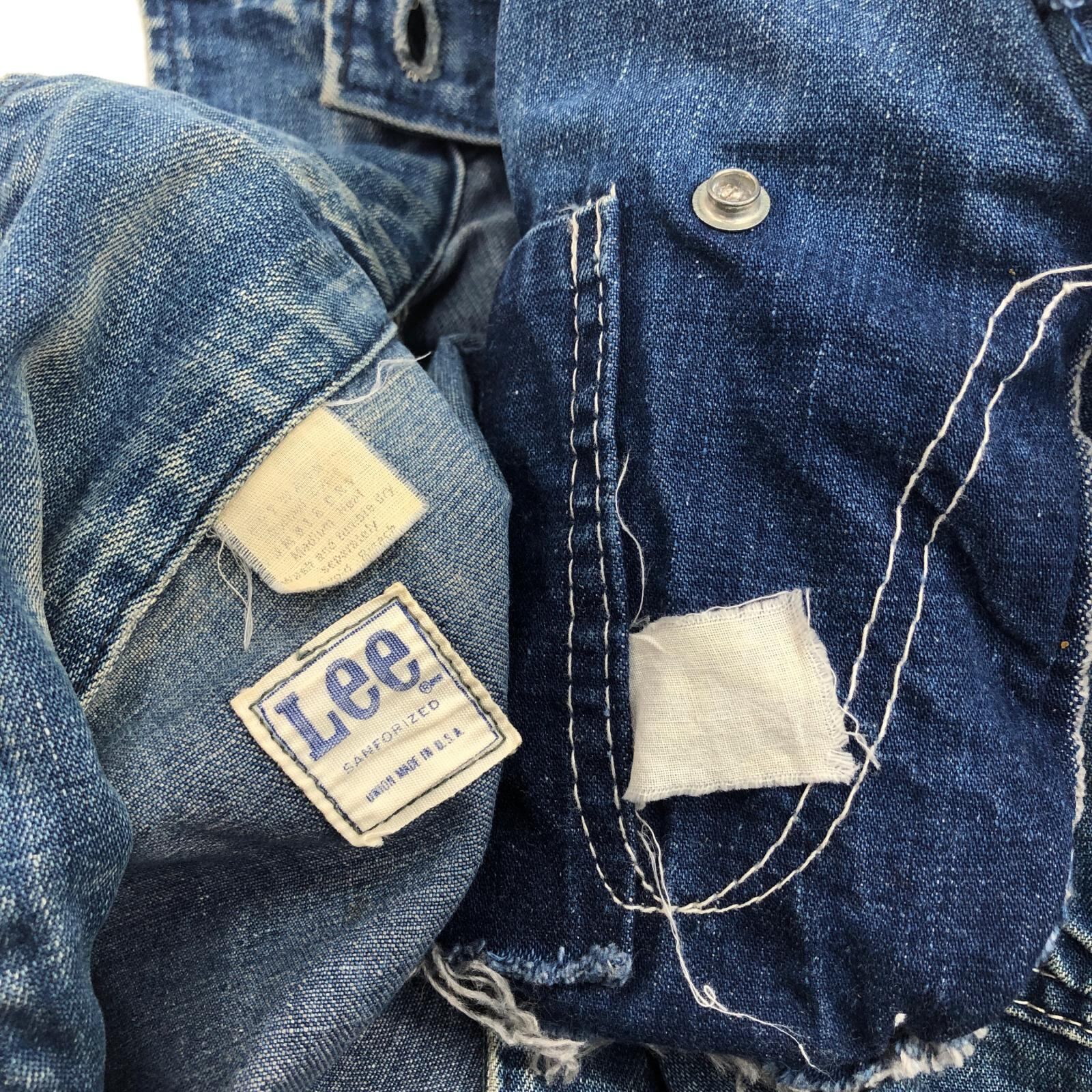 Lee カバーオール　USA製　70s 91J union made Lee（リー） 70's UNION MADE IN USA Lee 91-J カバーオール 着丈77