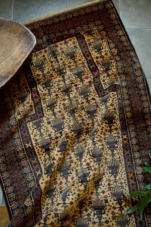 1861-Vintage Baluch rug