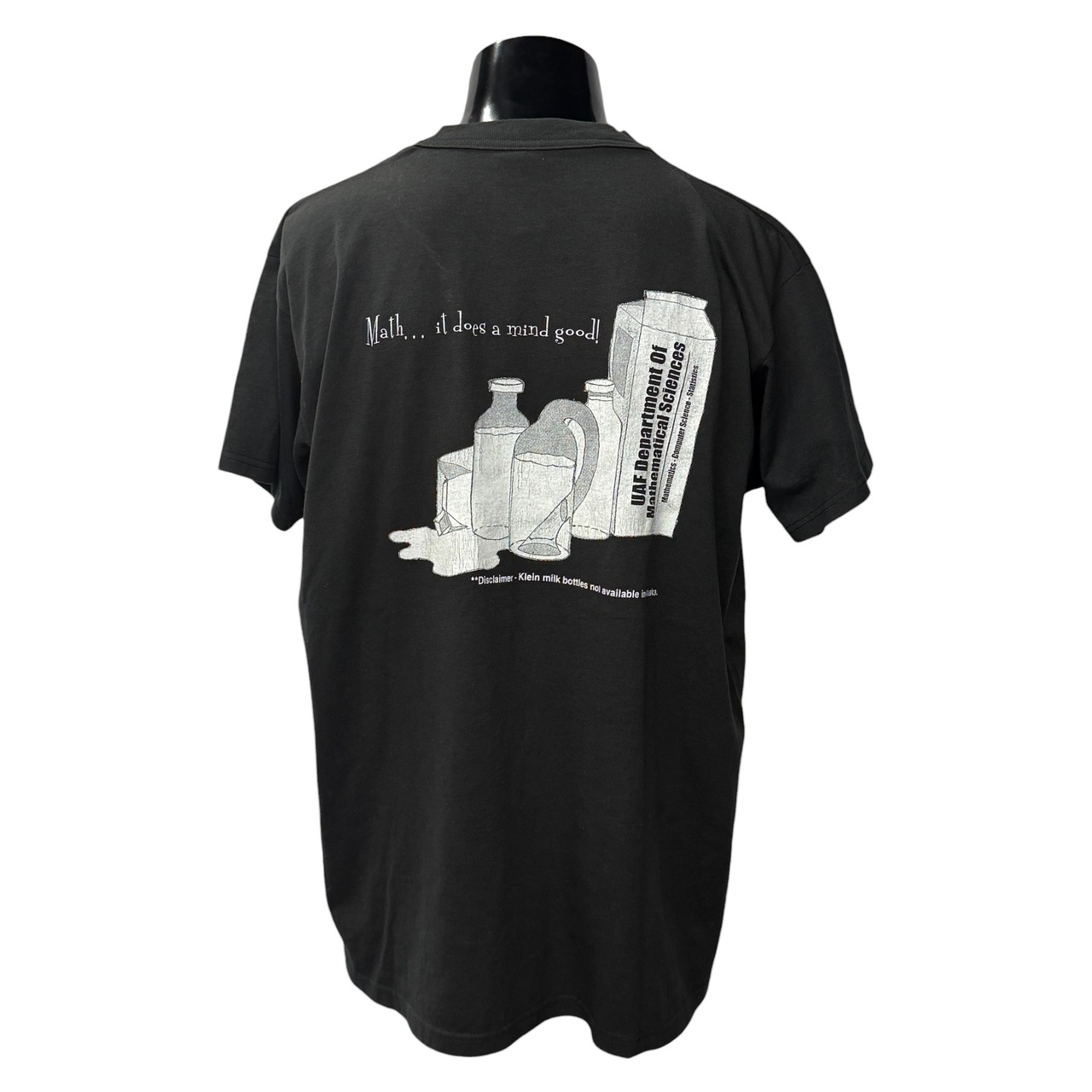 【UAF Department Of Mathematical Sciences】アラスカ大学フェアバンクス校 数科学科 "got math?" 90's-00's Vintage Tシャツ