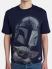 スター・ウォーズ マンダロリアン・アンド・グローグー アップ グラフィック Tシャツ