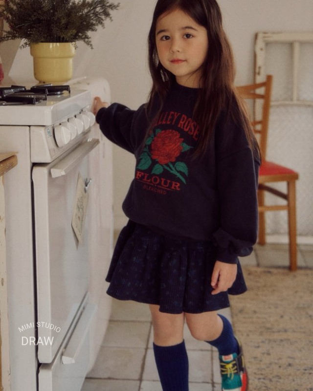 《送料無料》予約:ローズトレーナー【BYMIMI】