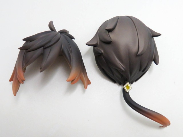 再入荷（A−ランク）【2582】 鍾離 髪パーツ ポニーテール　ねんどろいど