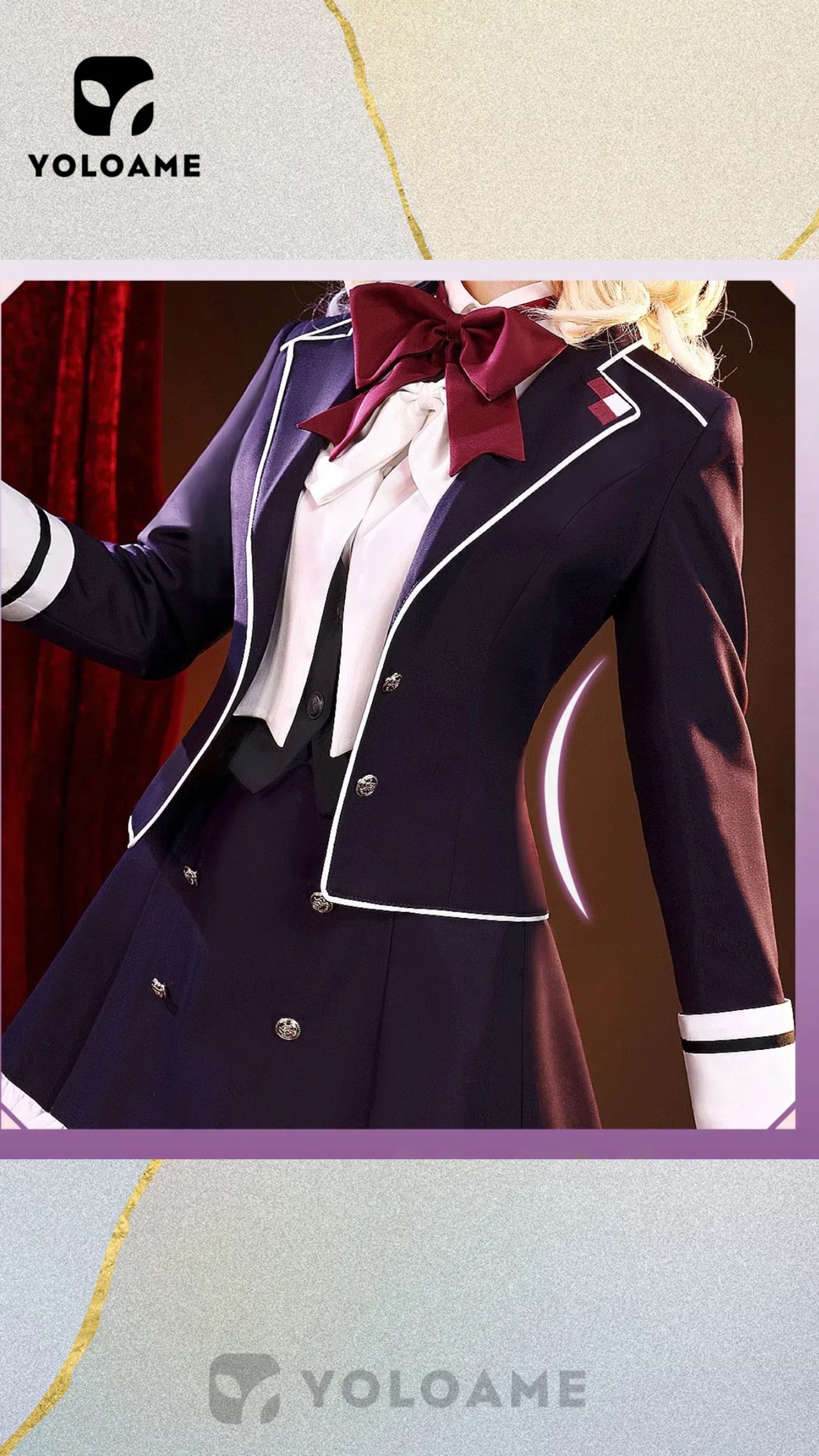 三分妄想 DIABOLIK LOVERS 女主人公 小森ユイ コスプレ 衣装