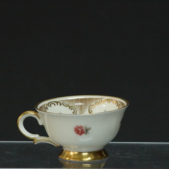 ドイツ/ ババリア ( vintage Bavaria, cabinet c/s) 金彩 小花文 ドイツ/ ババリア ( vintage Bavaria, cabinet c/s) 金彩 小花文