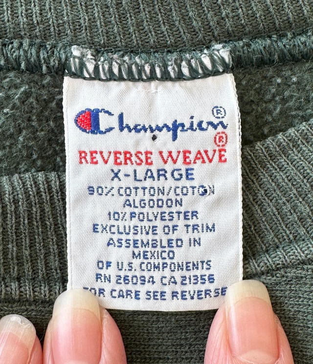 -Champion- Vintage 90s XL GREEN BAY PACKERS Reverse Weave Sweat