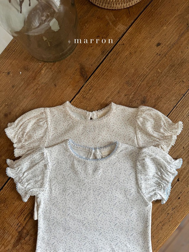 【予約】Bubble flower tops (kids) (R0257)