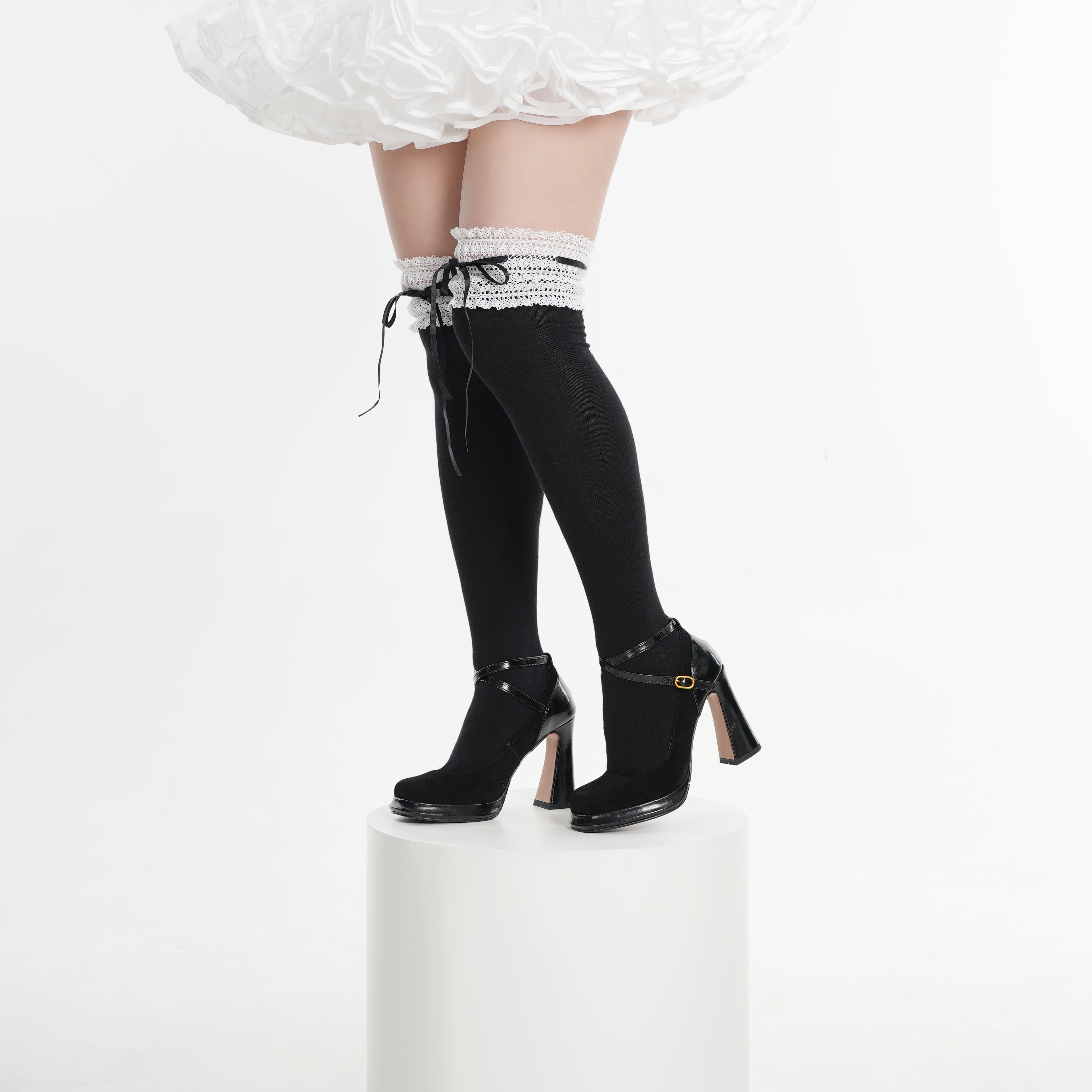 フリルオーバーニーソックスB | HoshibakoWorks