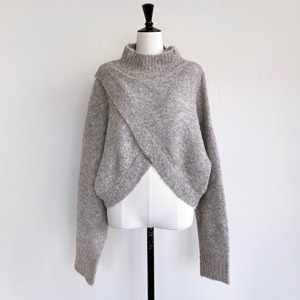 〈SELECT〉レイヤードニットプルオーバー BL000605