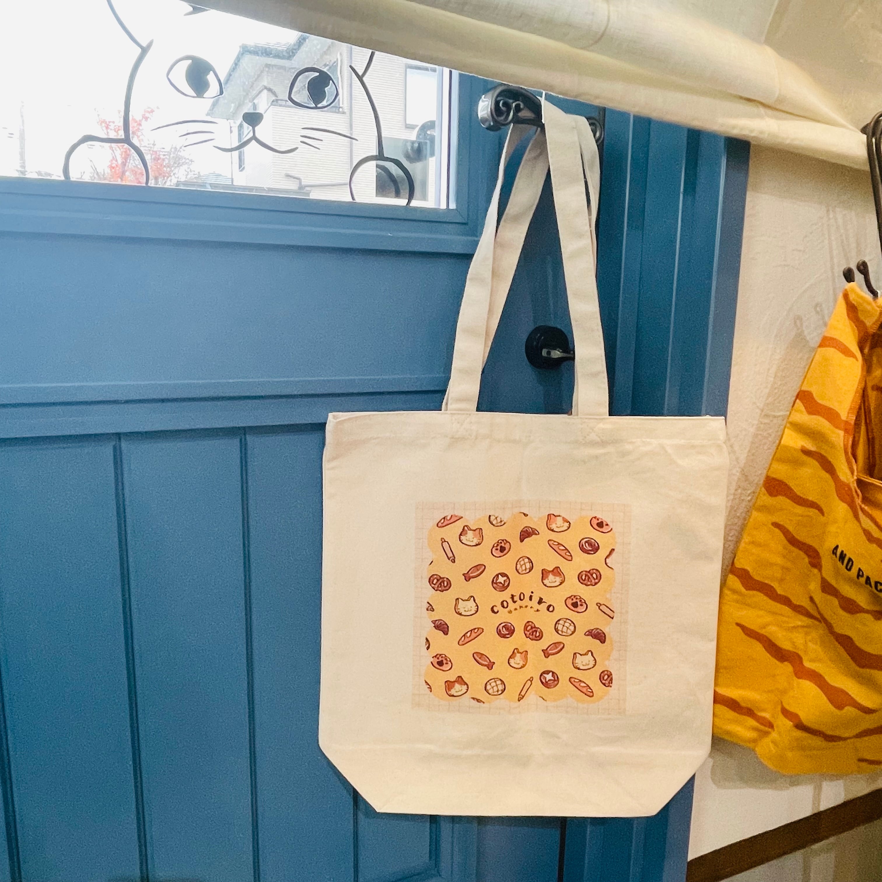 Jコトイロベーカリー|トートバッグ| 猫雑貨 猫モチーフ 猫グッズ アクセサリー ミニチュア