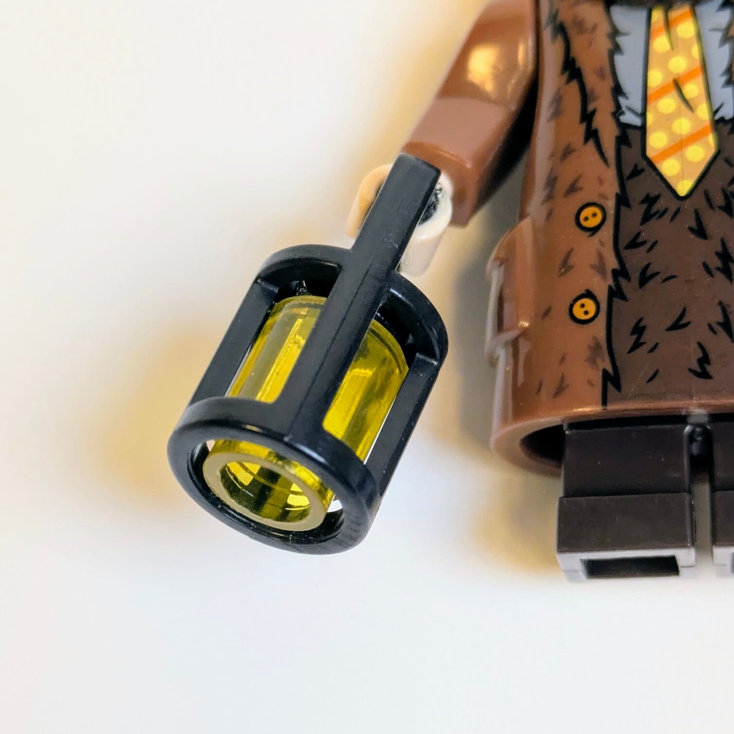 【ブロックフィギュアキーホルダー】Harry Potter / ハリー ポッター / ルビウス・ハグリッド / ランタンver. / Hogwarts ( ホグワーツ )  / グリフィンドール 〚アメリカン雑貨 アメトイ〛