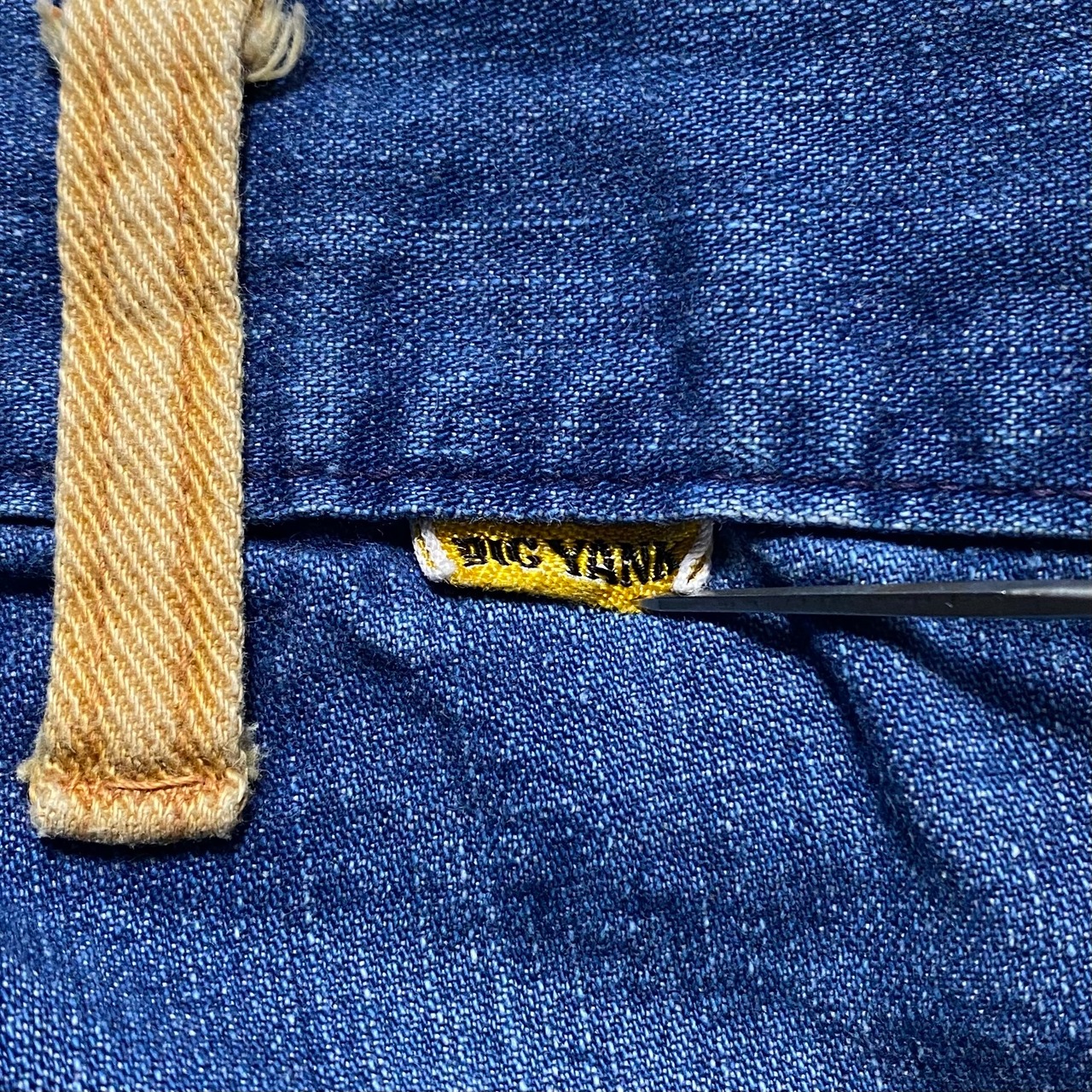 vintage 1970’s BIG YANK customized flair denim pants
