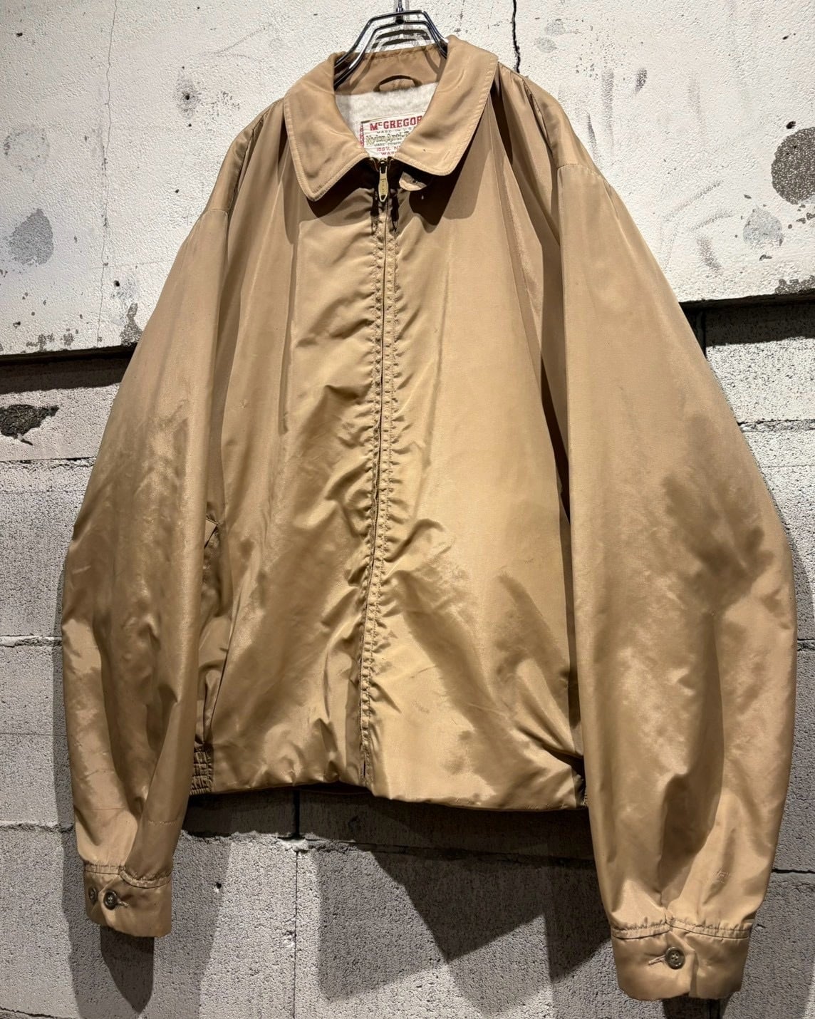 Caka otto】60's “McGREGOR” Vintage Nylon Anti-Freeze Jacket | Caka