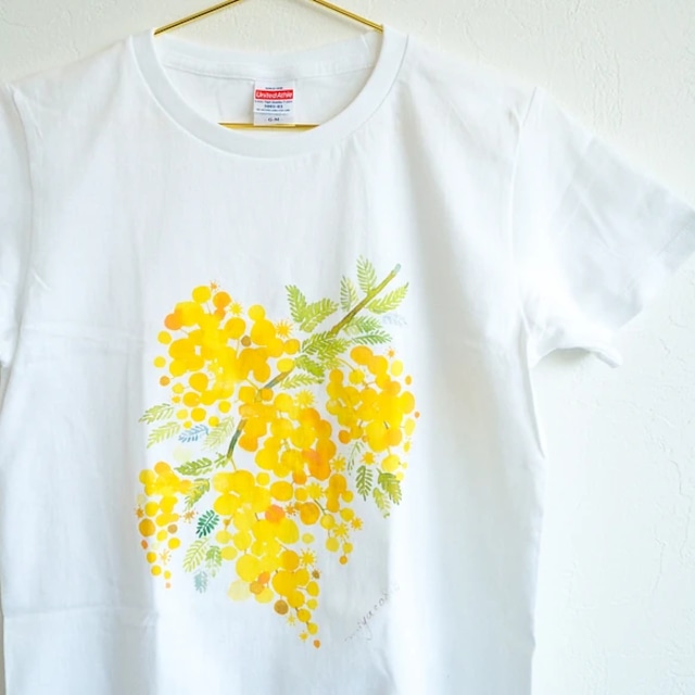 Tシャツ「ミモザ」 (Mサイズ)