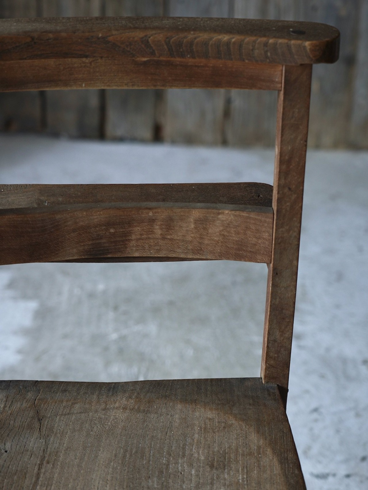 Antique church chair