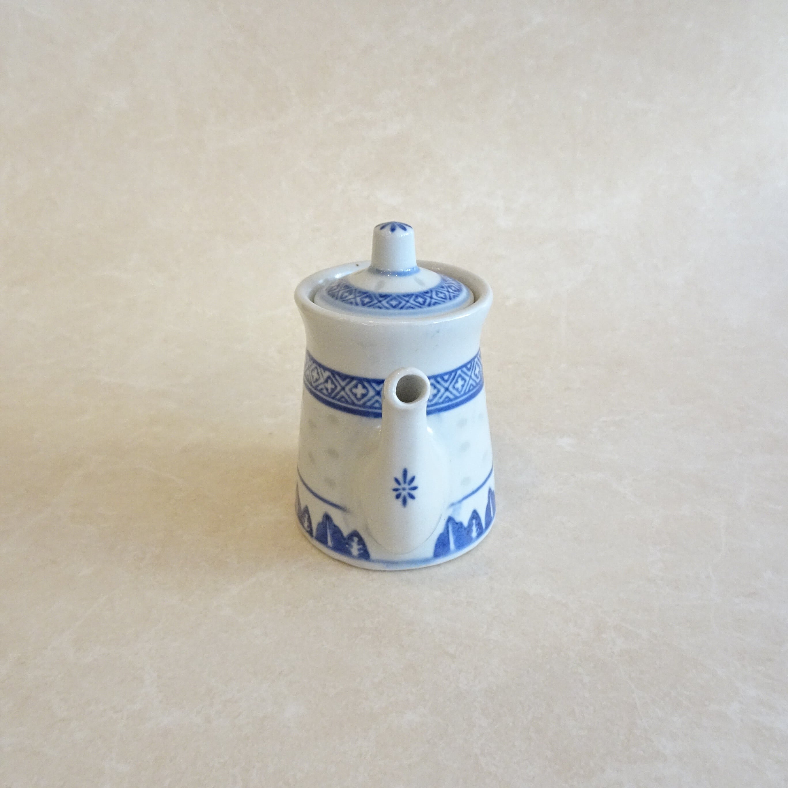 中国・景徳鎮 醤油さし | 純喫茶家具の村田商會
