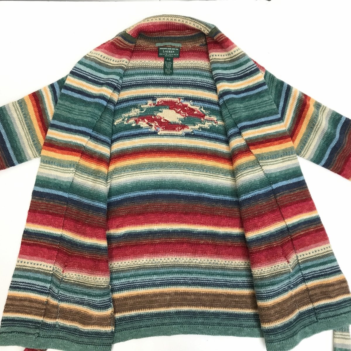 RALPH LAUREN ラルフローレン 90年代 HAND KNIT ハンドニット ショール