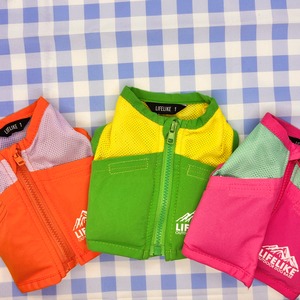 犬服　わんこ服　ペット服　ICEビタミンカラーベスト　保冷剤付き [サイズ: 1号〜]