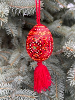 装飾用プィサンカ（イースターエッグ）　コロミヤ博物館モデル