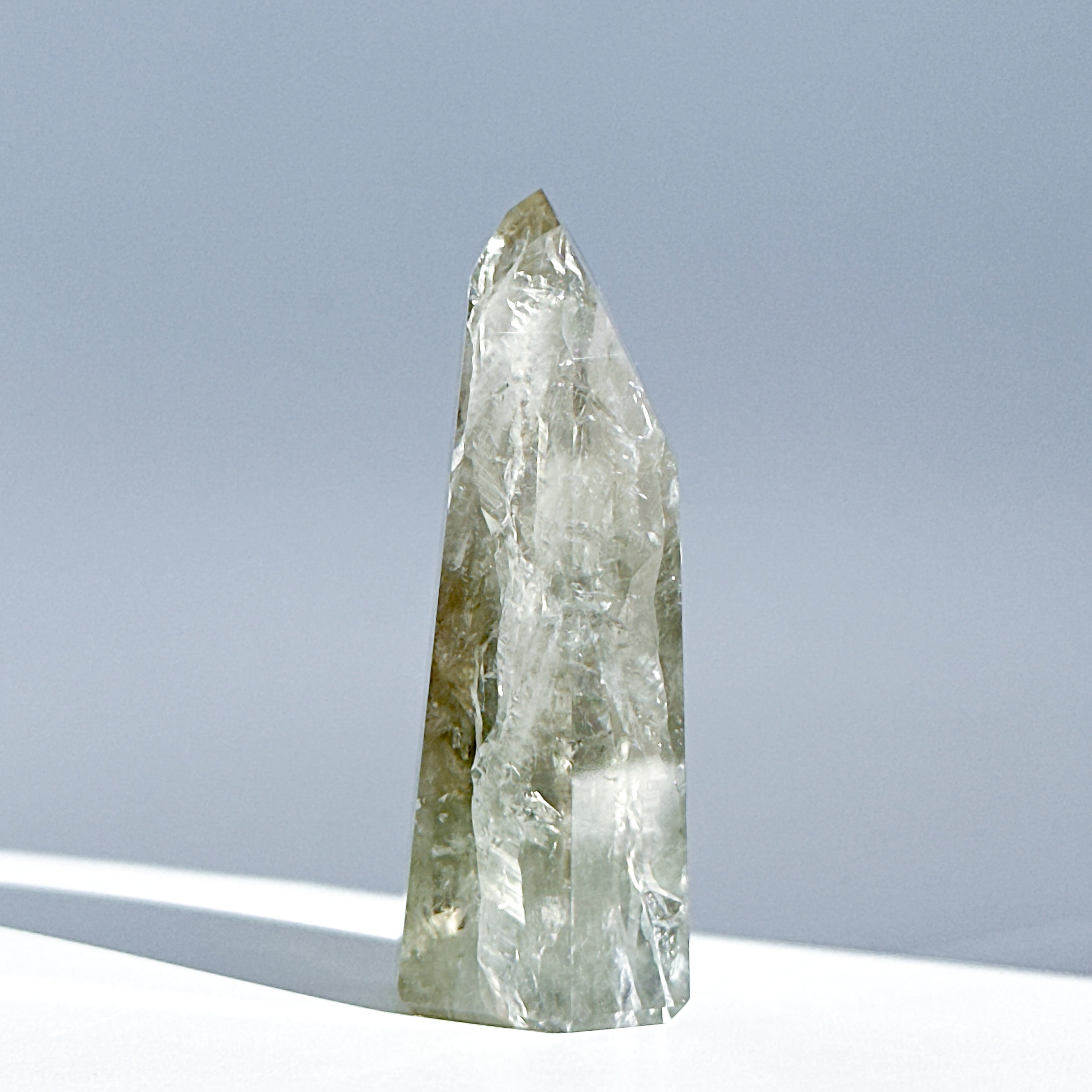 非加熱◎バイーア産グリーンアメジスト タワー24◇ Green Amethyst