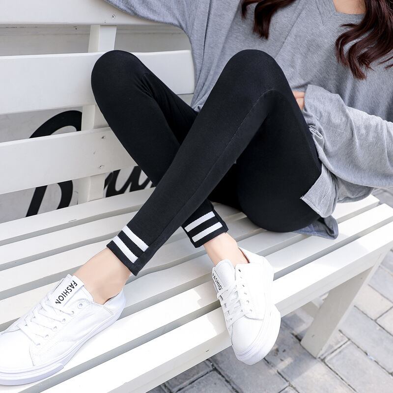 【新作】【送料無料】 マタニティウェア2020秋と冬の新しいファッションオールマッチ妊婦レギンスバージョンの妊婦ハイウエストベリーリフトパンツ-アリババ オータム 秋物 ウィンター 冬物 expec252561380119