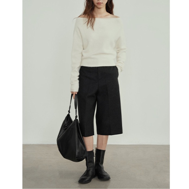 One shoulder sweater LA24147