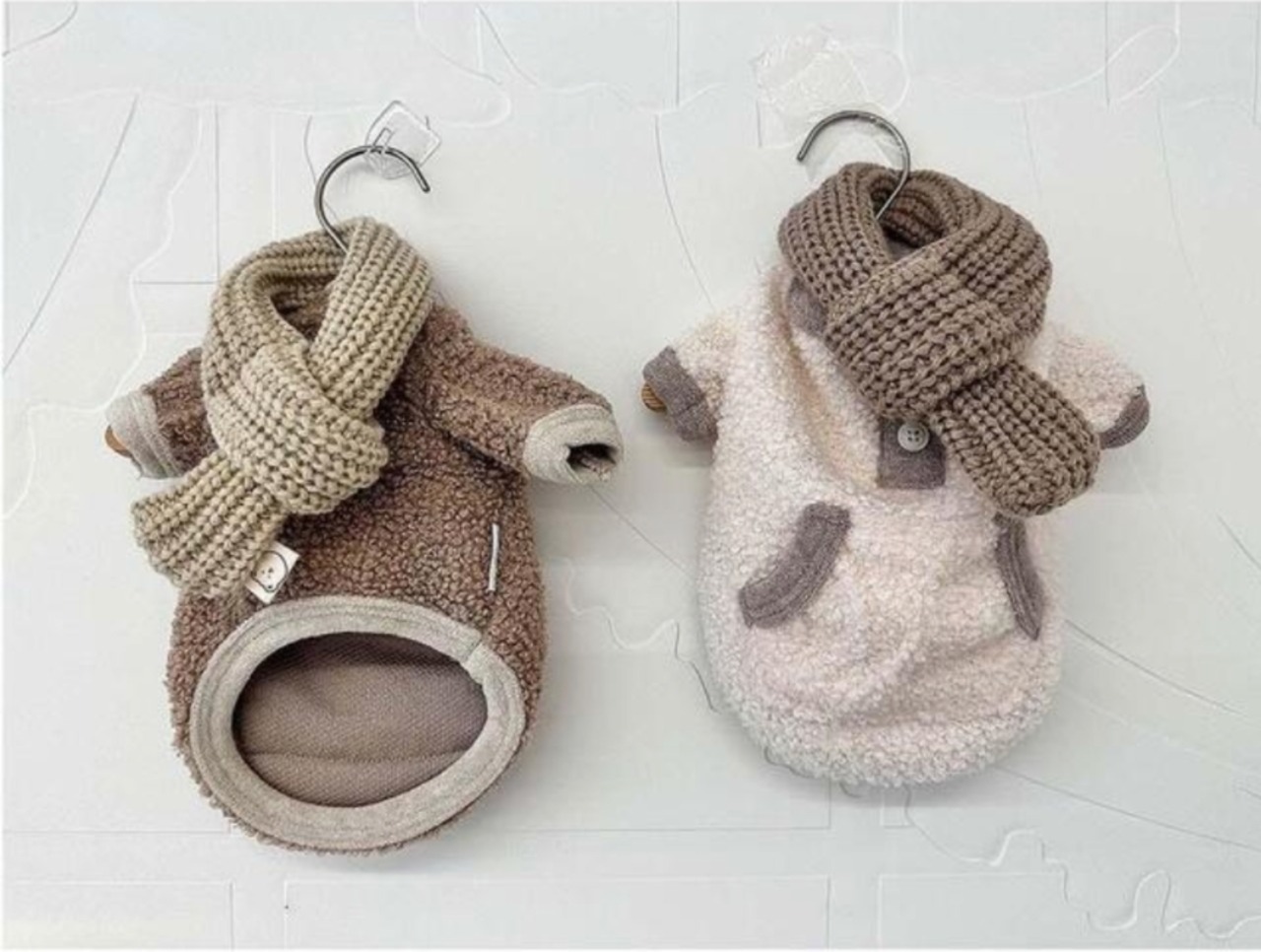 即納【pecoramou select】ボアカットソー アイボリー