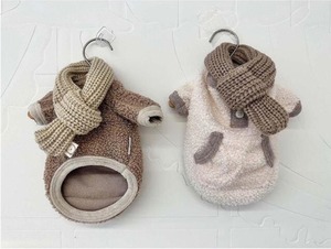 即納【pecoramou select】ボアカットソー アイボリー