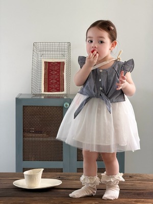 予約：Check shasha bolero dress〔my daughter〕