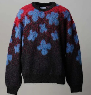 【25AW】MAISON SPECIAL メゾンスペシャル / Flower Gradation Mohair Shaggy Knit Pullover