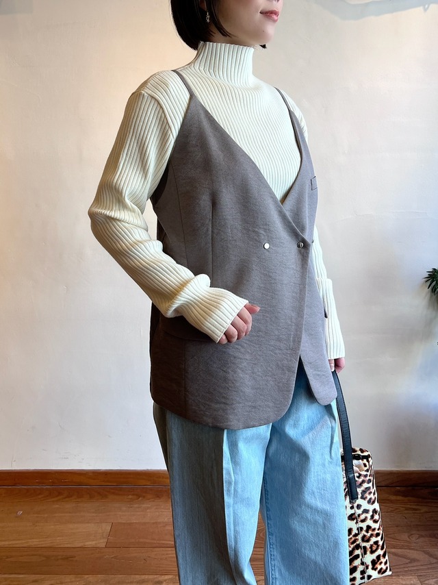 Dignite collier /クロスフロントビスチェ