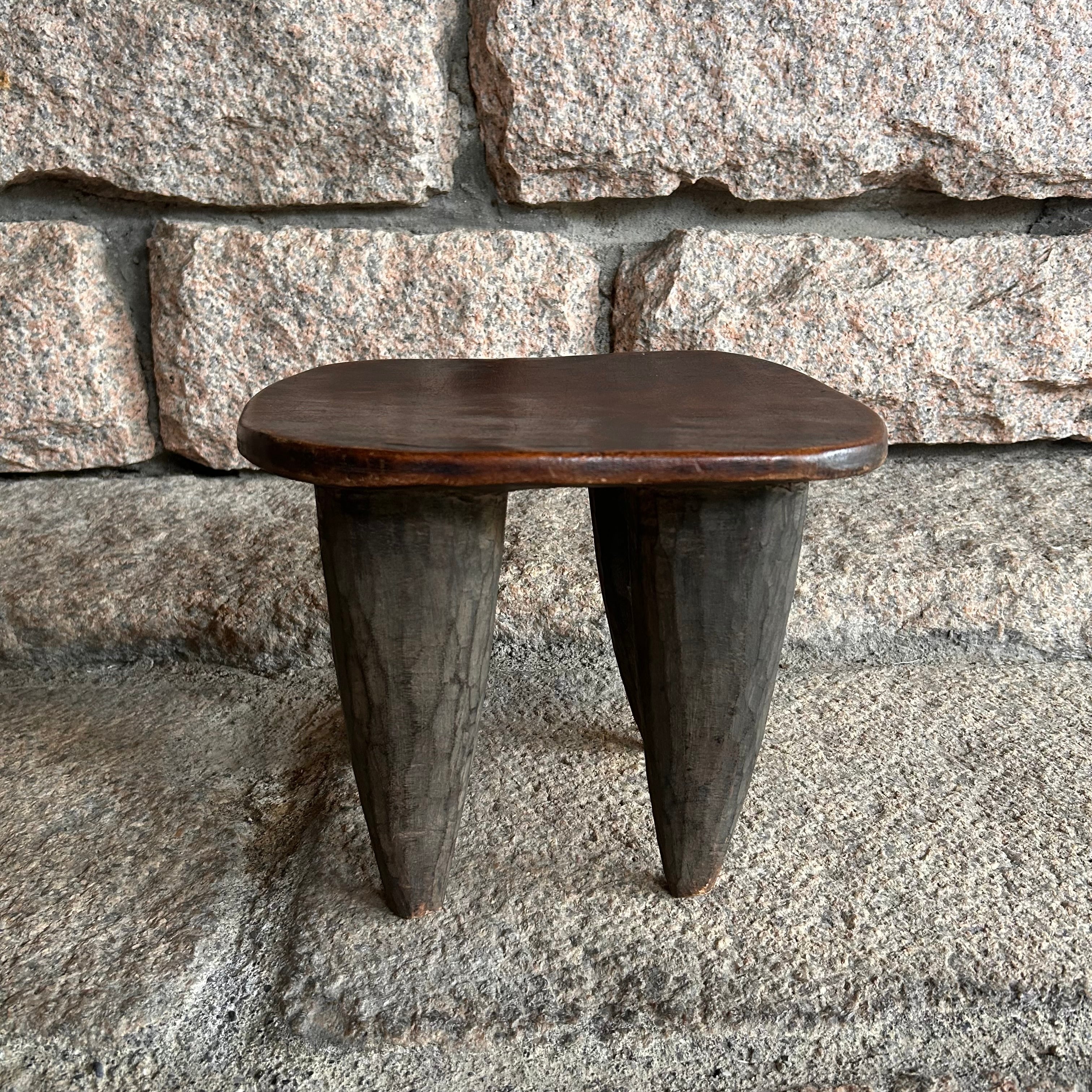 巧藝舎 スツール コートジボワール セヌフォ族（A） | seribimuseumshop