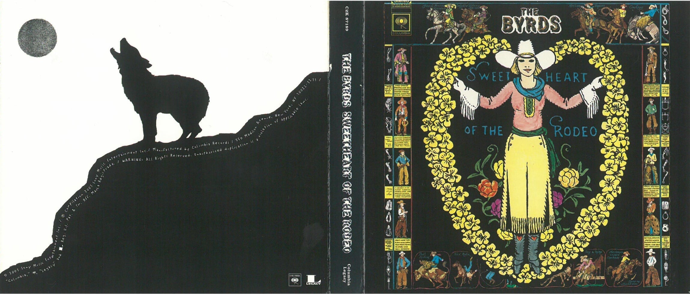 希少シュリンク付きUS盤 THE BYRDS ロデオの恋人 LPレコード 洋楽LP