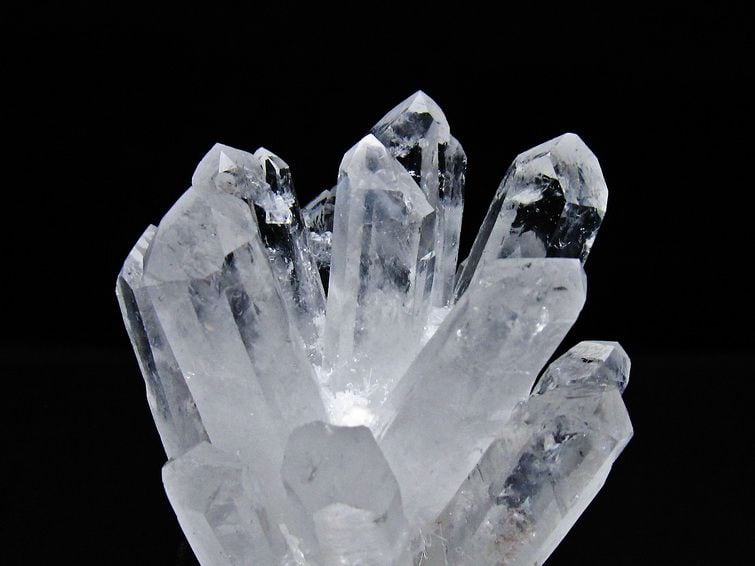 水晶 クラスター 水晶 原石 台座付属 一点物 182-8353 | 天然石