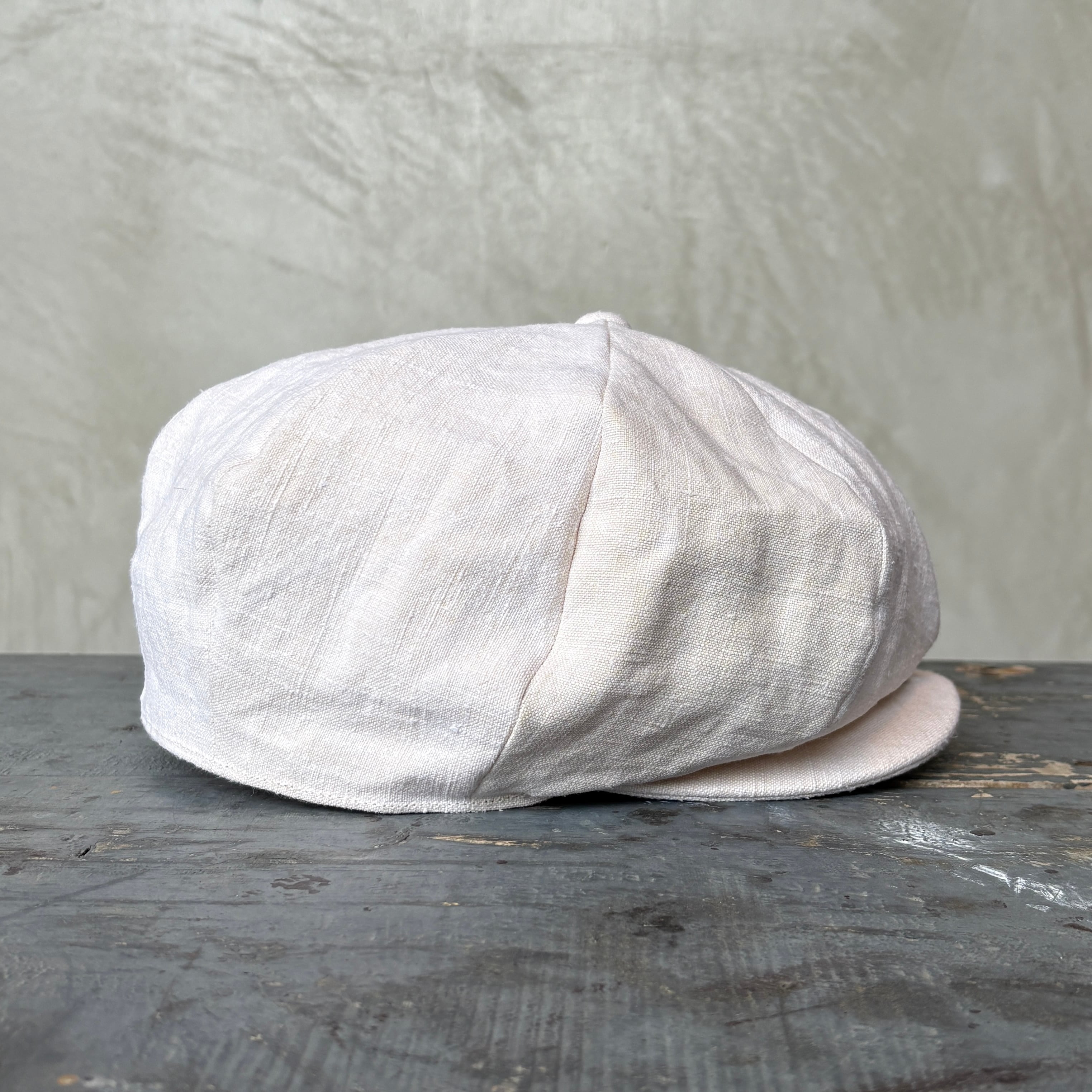 帽子 575LC LINEN CANVAS CASQUETTE / ECRU Original Linen Casquette （White） | JANTIQUES内田商店
