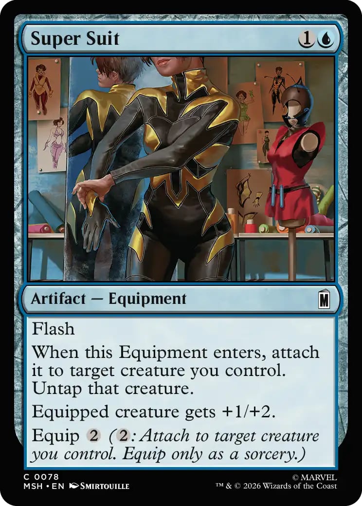 MFR-07)MTG プレイヤーズラバーマット「キャラクター ボーダーレス版