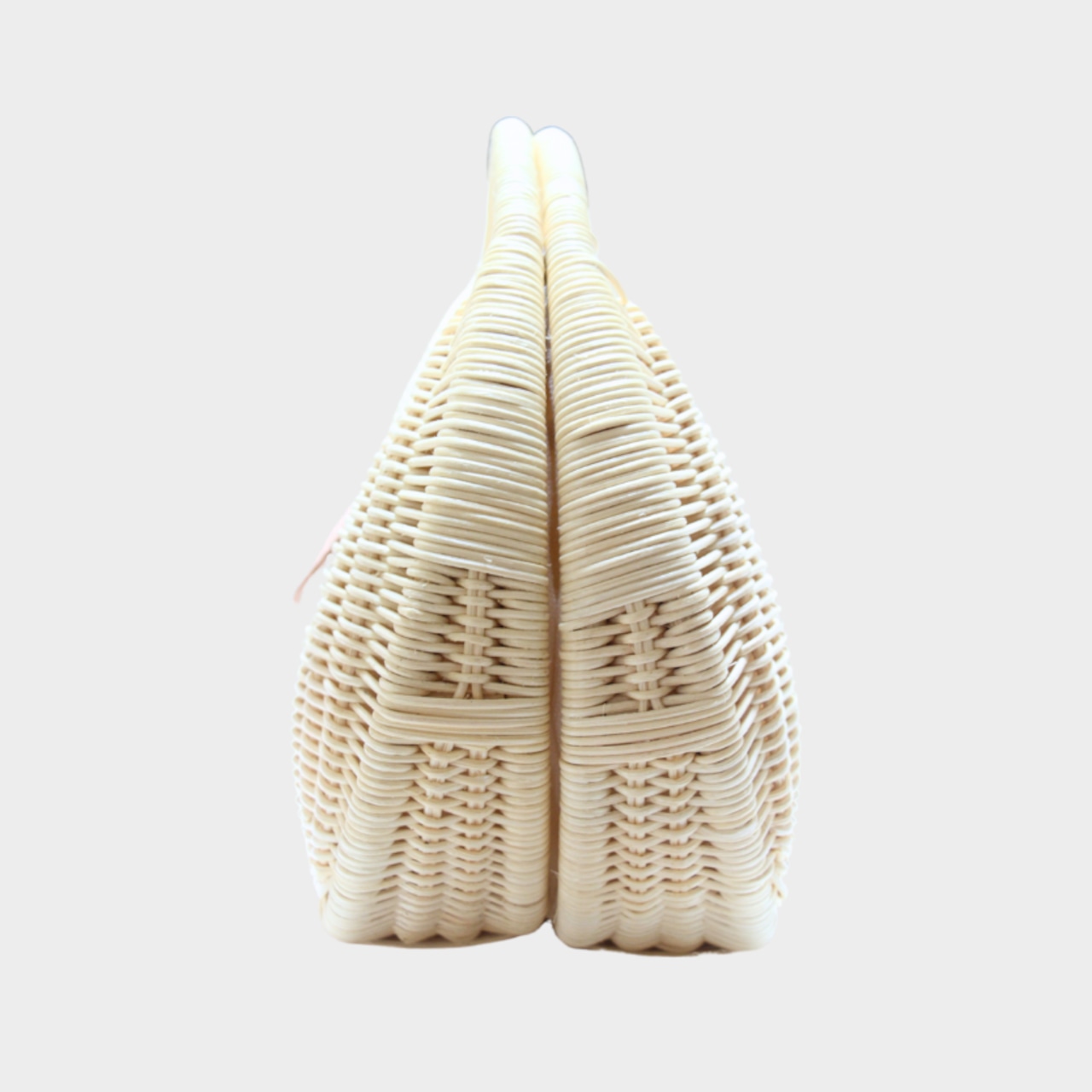 ラタンかごバッグ(貝型)