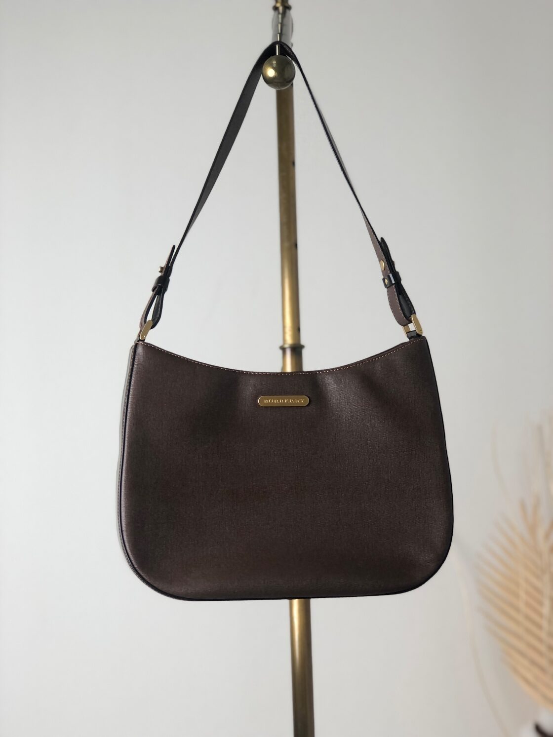 BURBERRYS 激レアヴィンテージレザーショルダー♡ （BURBERRY 