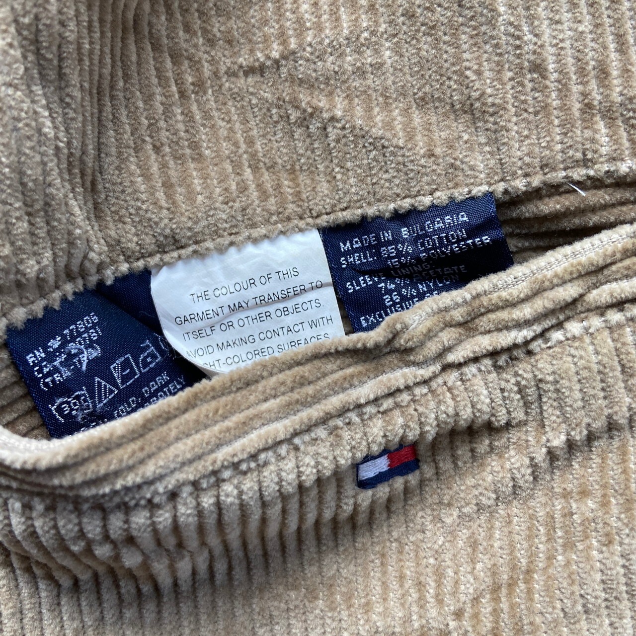TOMMY HILFIGER トミーヒルフィガー コーデュロイ テーラード 