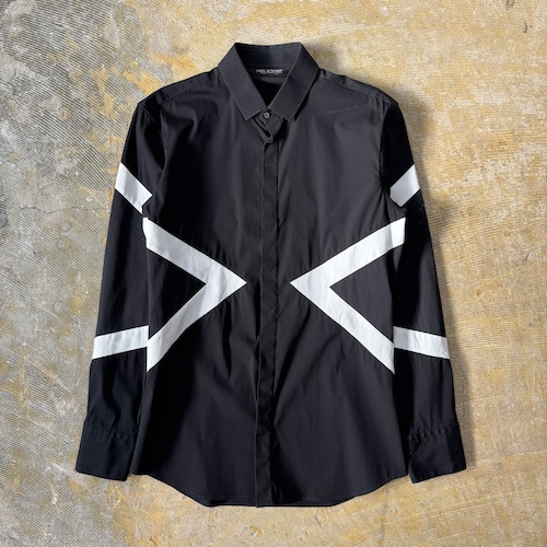NEIL BARRETT / Long sleeve fly front shirt NEIL BARRETT / Long sleeve fly front shirt