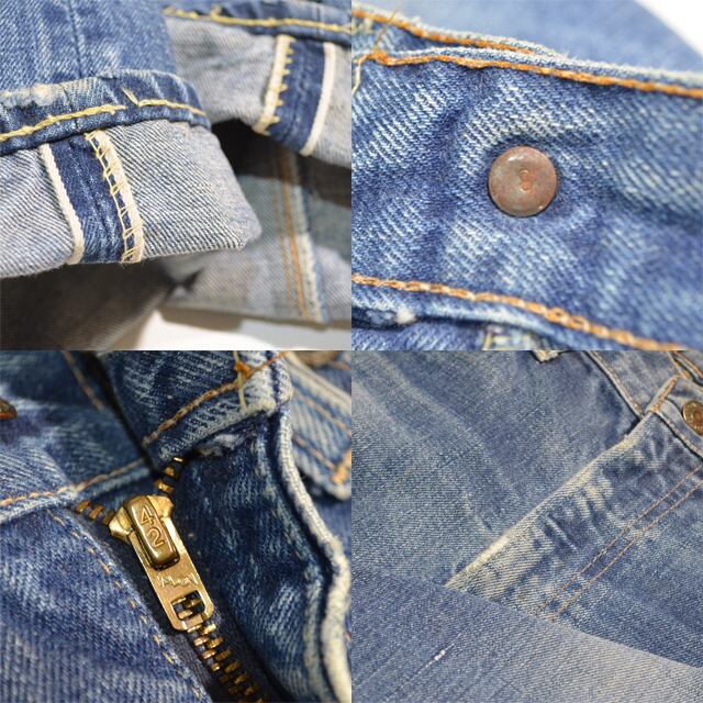 Used☆ LEVI'S 60's 505-0217 32×32 bigE 赤耳 ボタン裏8 オリジナル