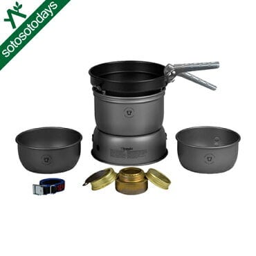 【新品未使用】トランギアストームクッカーS　UL＋オプション数々（おまけあり） トランギア ストームクッカーL・ULハードアノダイズド【TR-25-3HA