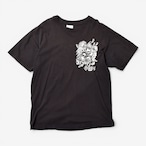 90s WARNING STREET GEAR 両面グラフィック プリントTシャツ USA製