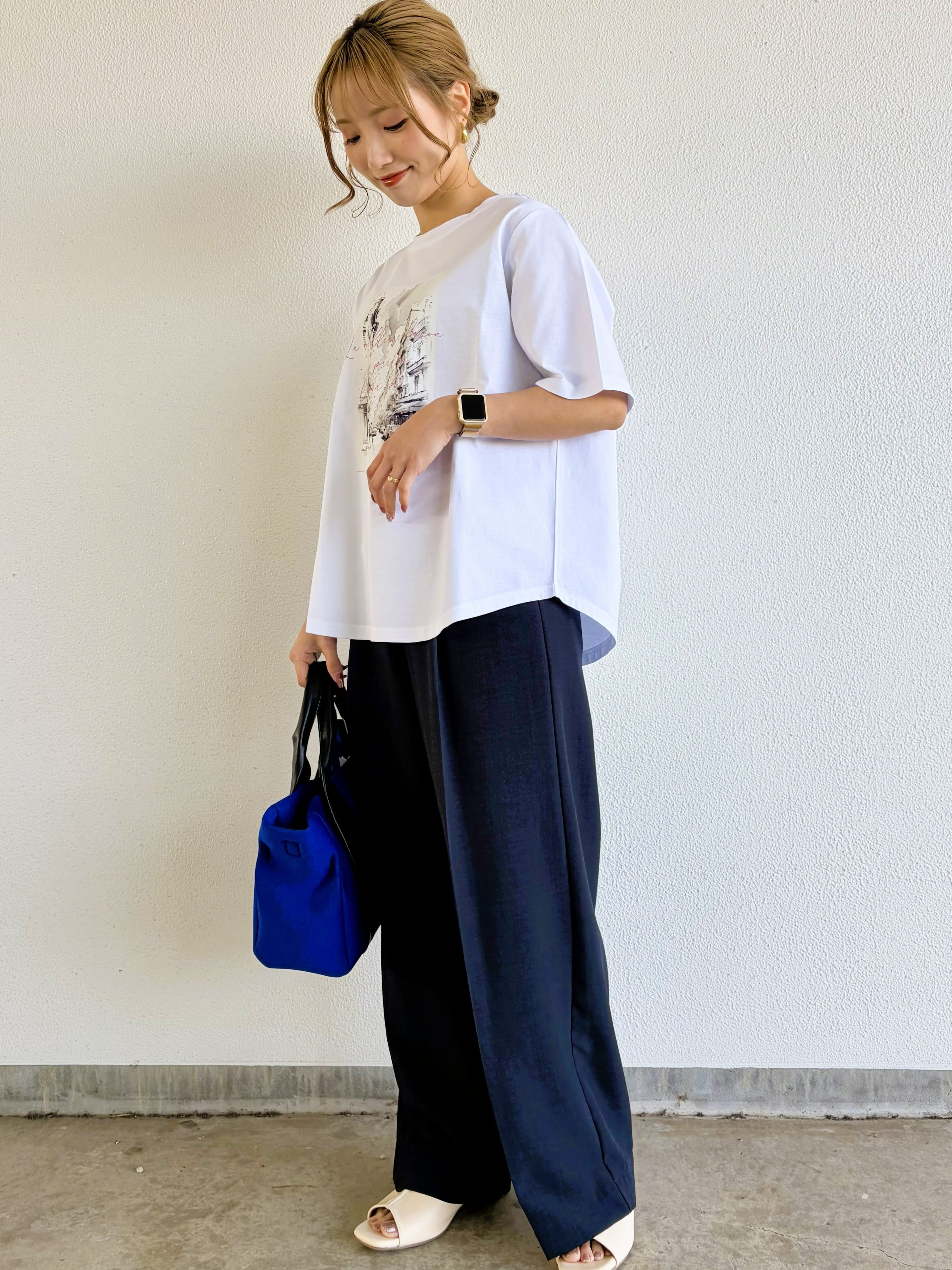 Ｗ杯　モーグル　ロングＴシャツ　サイズＬ 9286KT】シルケット天竺風景画Tシャツ（9107-63040） | 9286 Fashion Lab