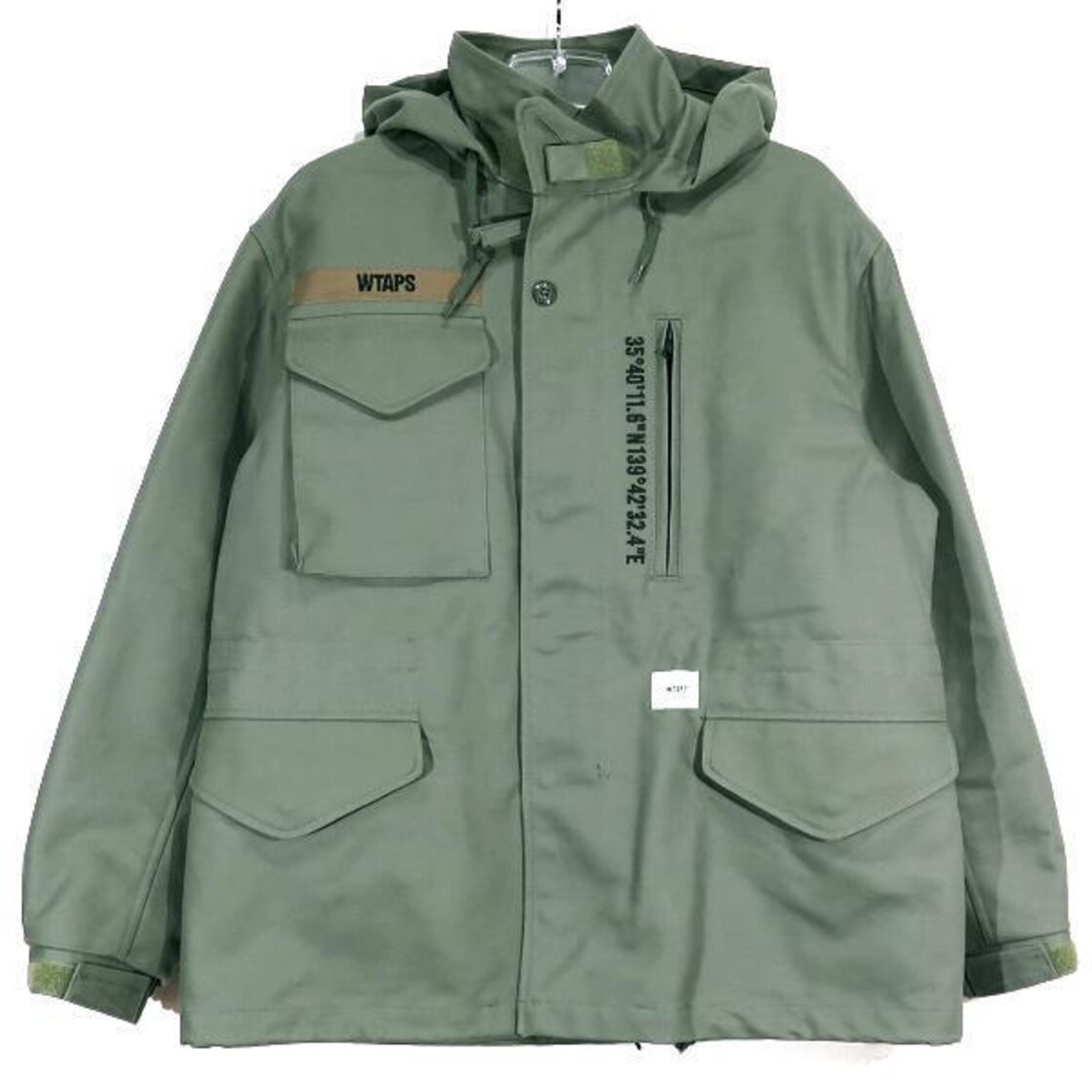 WTAPS 20AW WSFM/JACKET/COTTON.TWILL 202WVDT-JKM01 サイズ02(M 