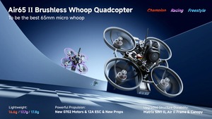 BETAFPV Air65 Ⅱ Brushless Whoop Quadcopter Champion仕様