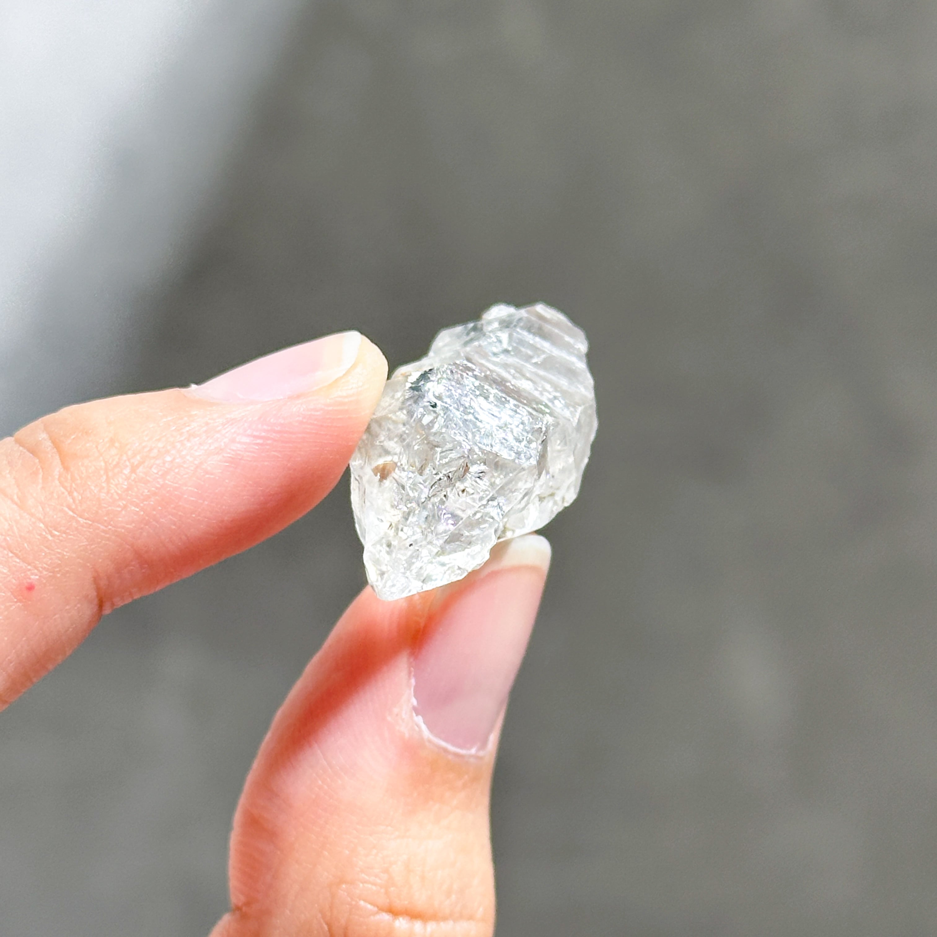 パキスタン産 ハーキマータイプ水晶01◇Herkimer type Clear Quartz