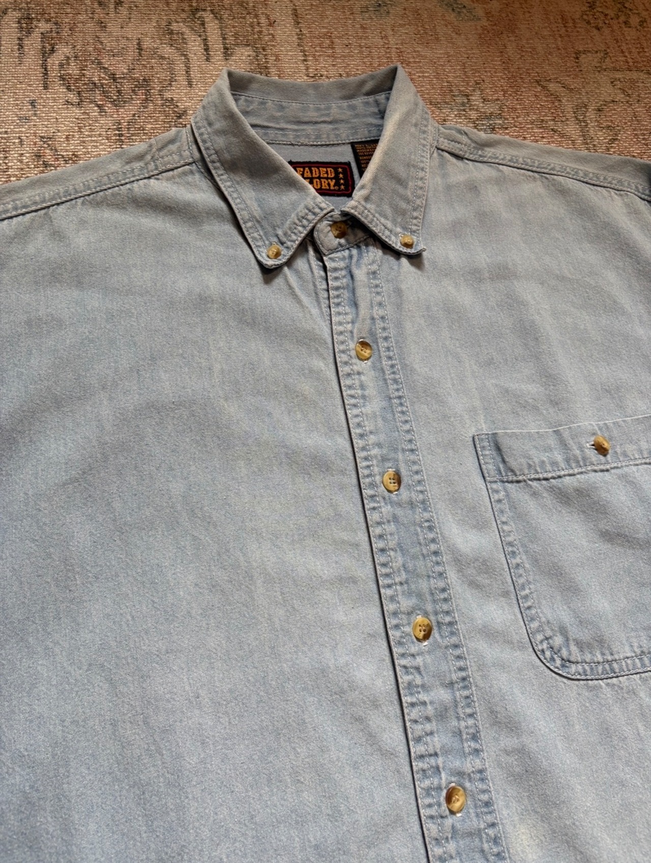 FADED GLORY / chambray shirts