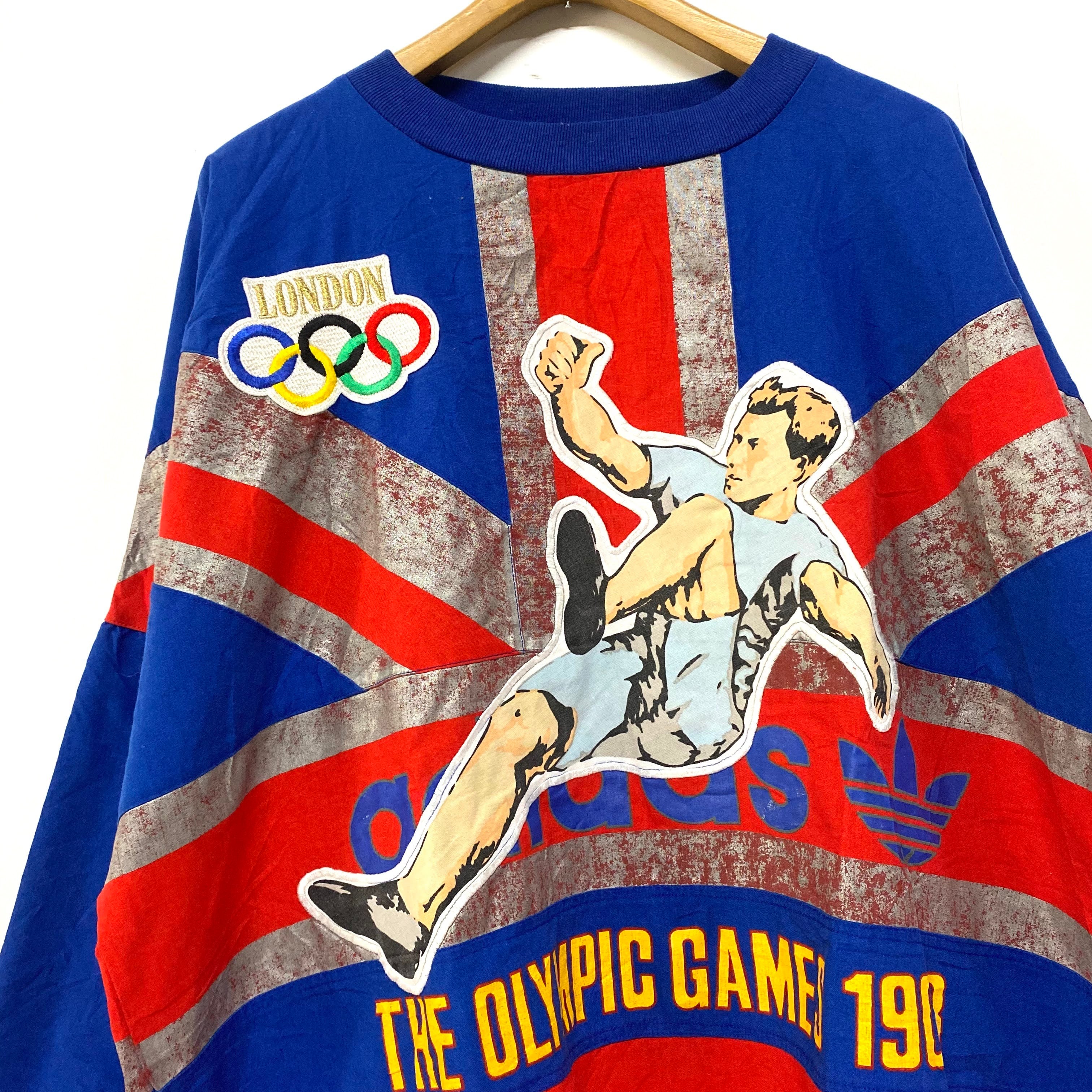 希少 80年代 adidas アディダス OLYMPIC GAMES LONDON ロンドン ...