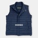 HERNO ヘルノ ナイロン ベスト 50 ネイビー 紺 XL / J&NREUSE メンズ トップス